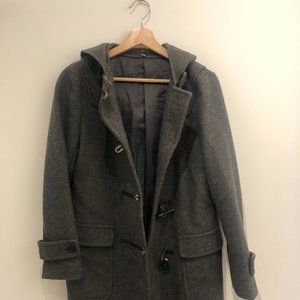 MUJI Grey Peacoat